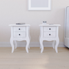 Home Discount Vida Designs Nishano 2 Drawer Bedside Cabinet Set of 2 Storage Furniture thumbnail 3