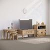 Home Discount Vida Designs Corona Trio Living Room Set Furniture (Coffee Table, Nest Of Tables, TV Unit) thumbnail 1