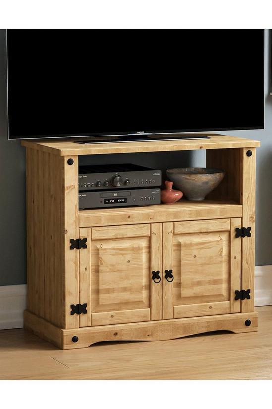 Home Discount Vida Designs Corona Trio Living Room Set Furniture (Coffee Table, Nest Of Tables, TV Unit) 4