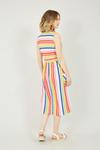 Yumi Multicoloured Wrap Dress With Pockets thumbnail 3