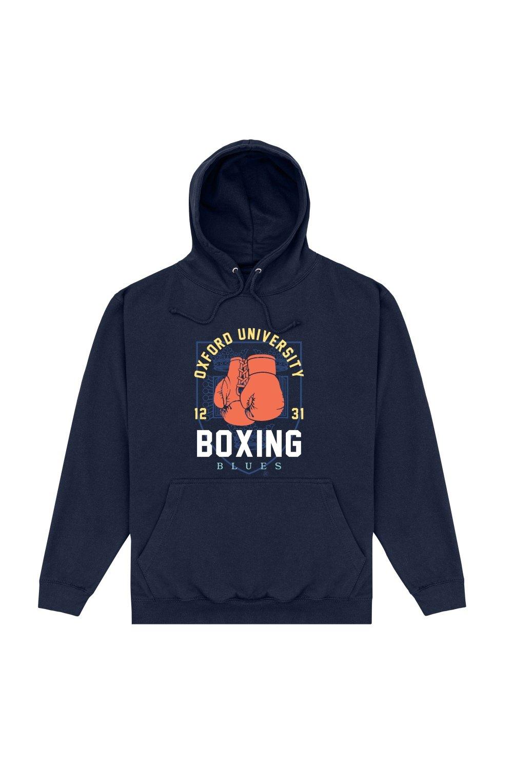 Boxing Hoodie Navy Long Sleeve OTH
