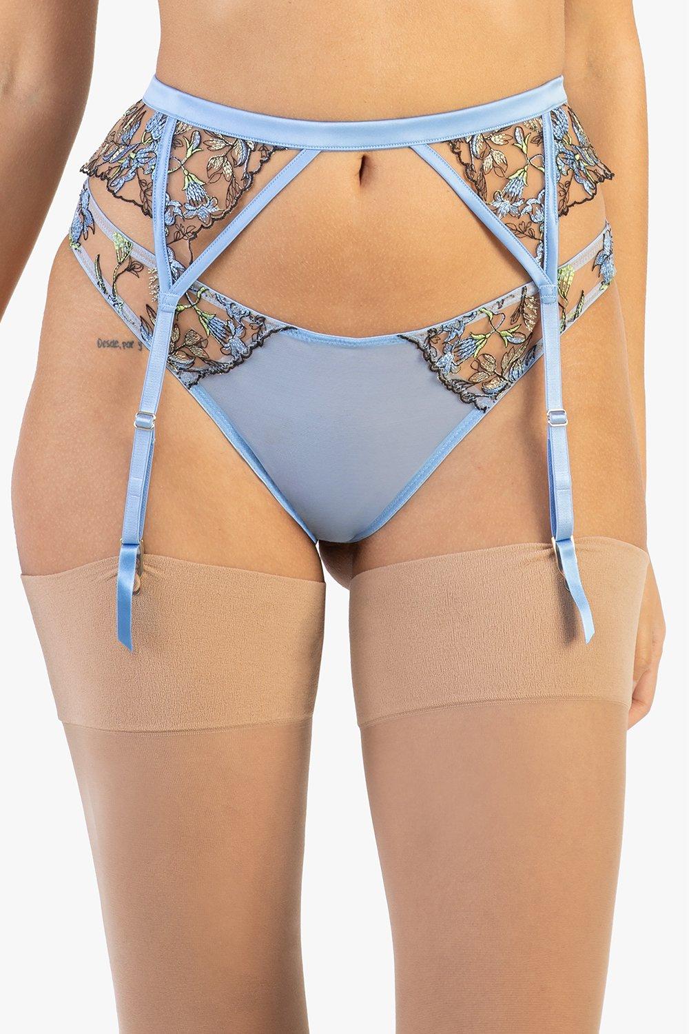 Mayla  Floral Embroidered Suspender
