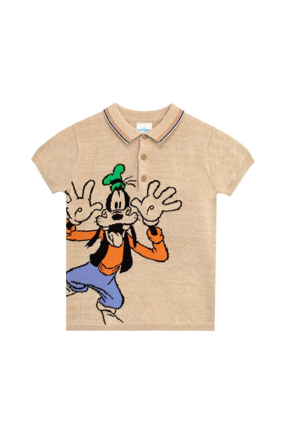 Mickey And Friends Goofy Knitted Polo Shirt