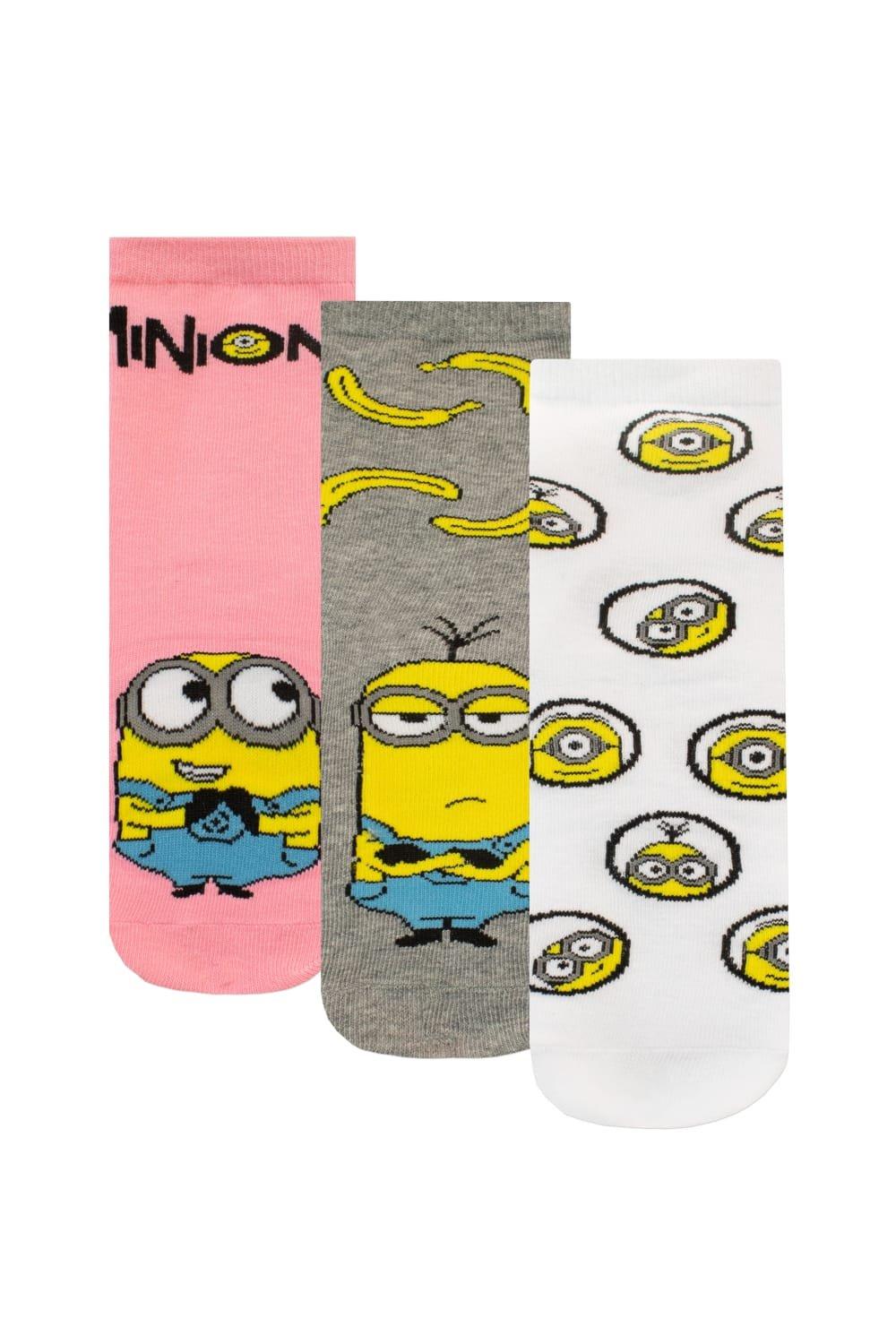 Minions Socks 3 Pack