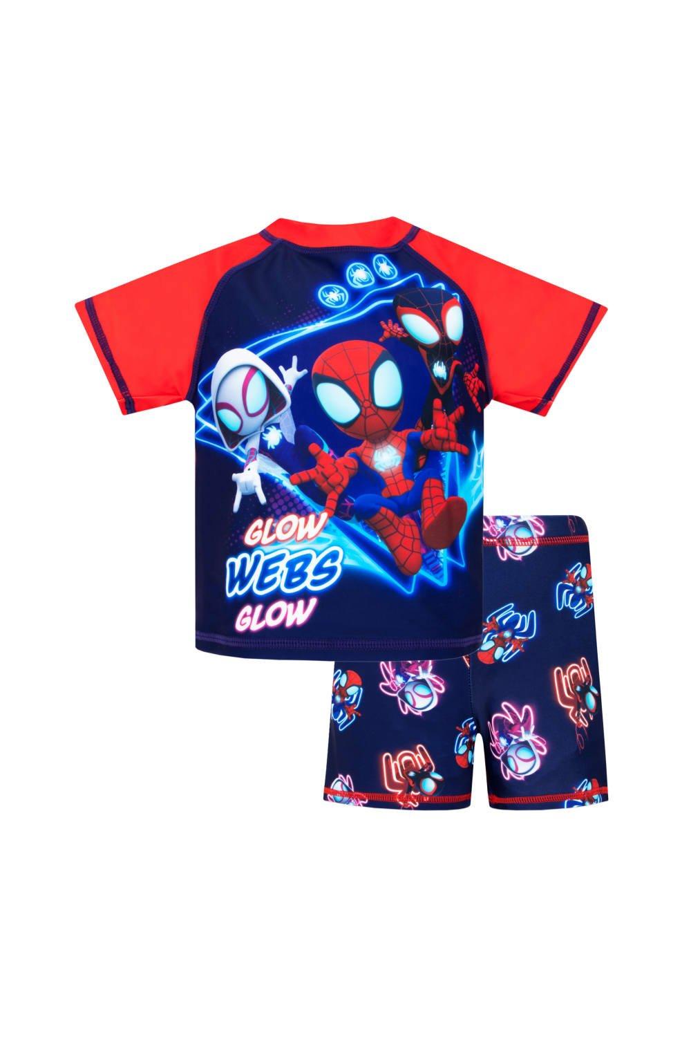 Spidey and His Amazing Friends Two Piece Swimming Costume