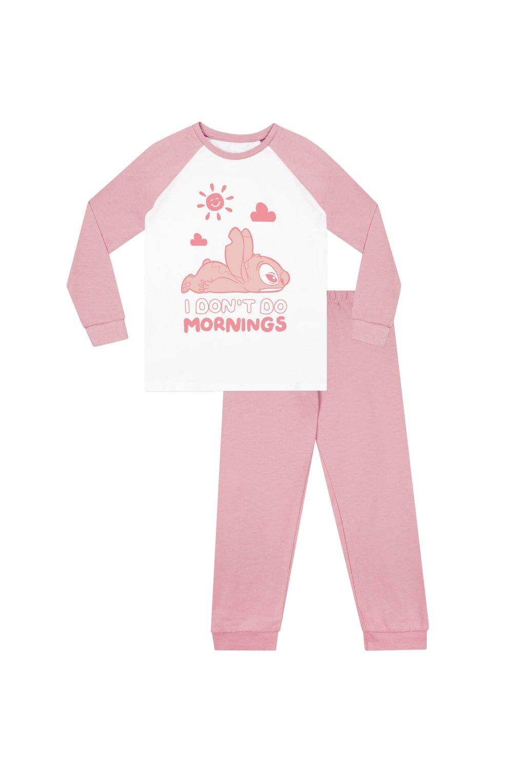Pink Stitch Long Pyjamas