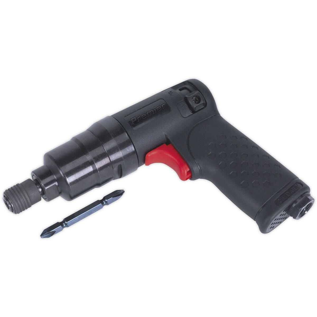 Pistol Grip Reversible Mini Air Screwdriver - 1/4
