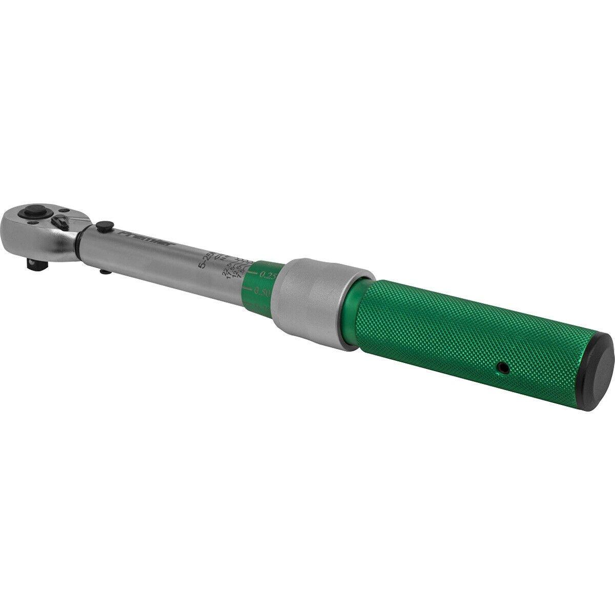 Micrometer Style Torque Wrench - 1/4
