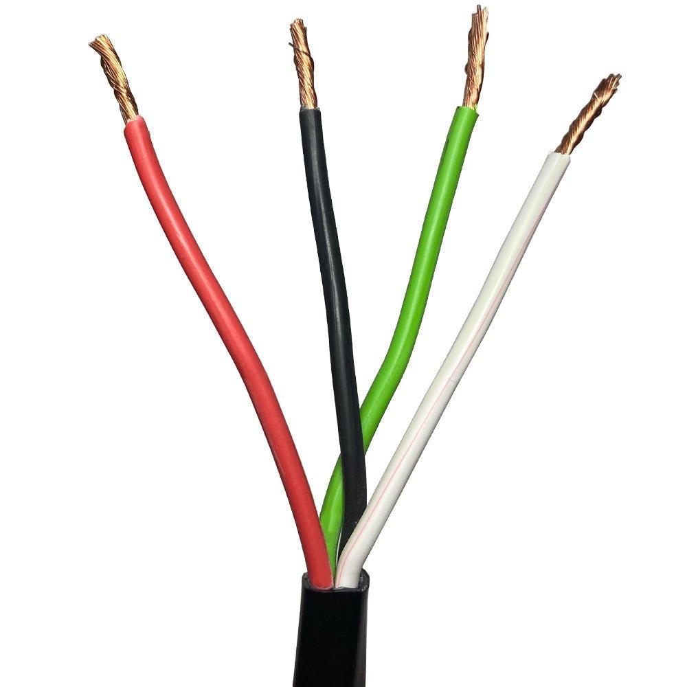 200m Outdoor Rated 4 Core Speaker Cable 1.5mmA2 OXYGEN FREE COPPER (OFC) 100V Wire