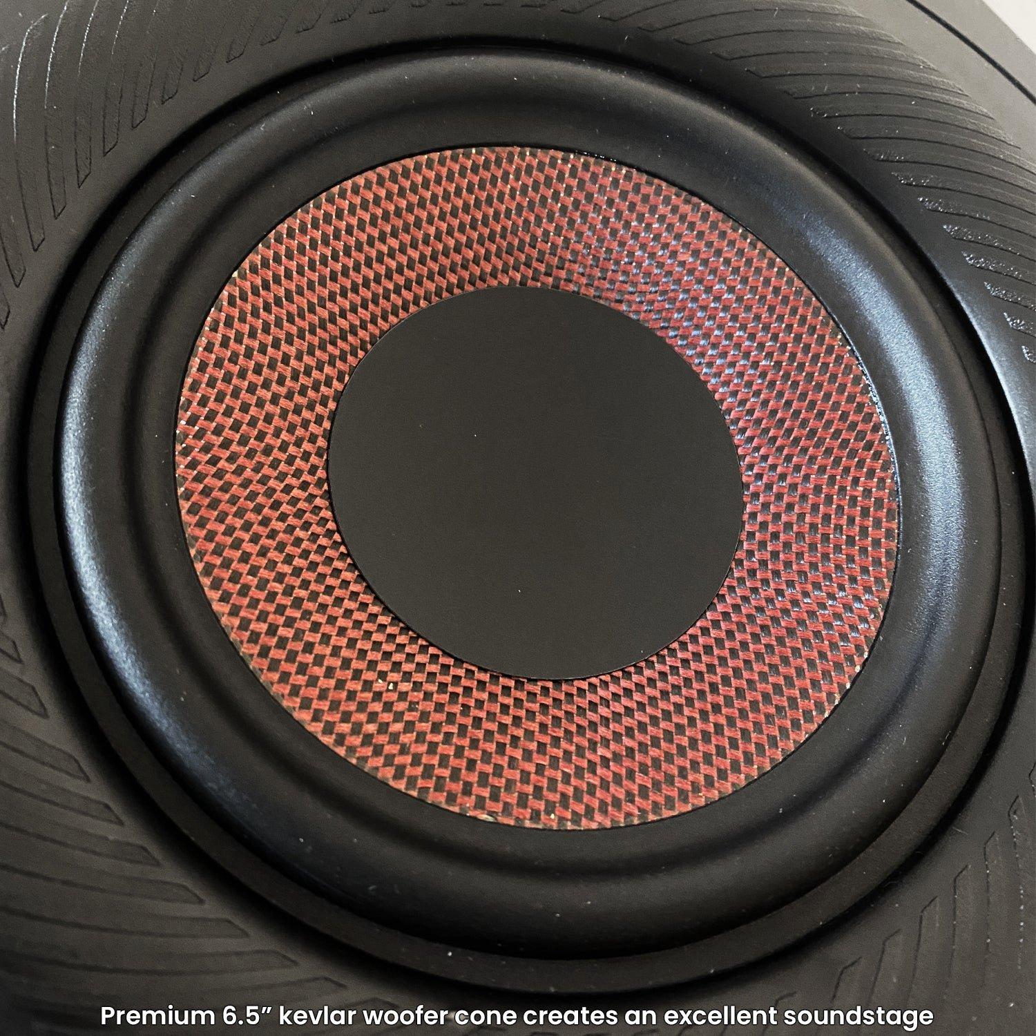 2x Pair LOOPS 140W 6.5aEUR Low Profile In-Wall Speaker - 8Ohm - Ultra Slim Recessed