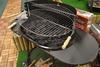 Samuel Alexander Outdoor Oval Trolley Garden BBQ With Warming Tray thumbnail 5