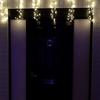 Samuel Alexander 4.8m Multi Function Frosted Warm White LED Cluster Curtain Lights Christmas Decorations with Timer thumbnail 1