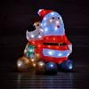 Samuel Alexander 40cm Indoor Outdoor Acrylic LED Santa Claus & Reindeer Christmas Decoration thumbnail 2