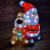 Samuel Alexander 40cm Indoor Outdoor Acrylic LED Santa Claus & Reindeer Christmas Decoration thumbnail 4