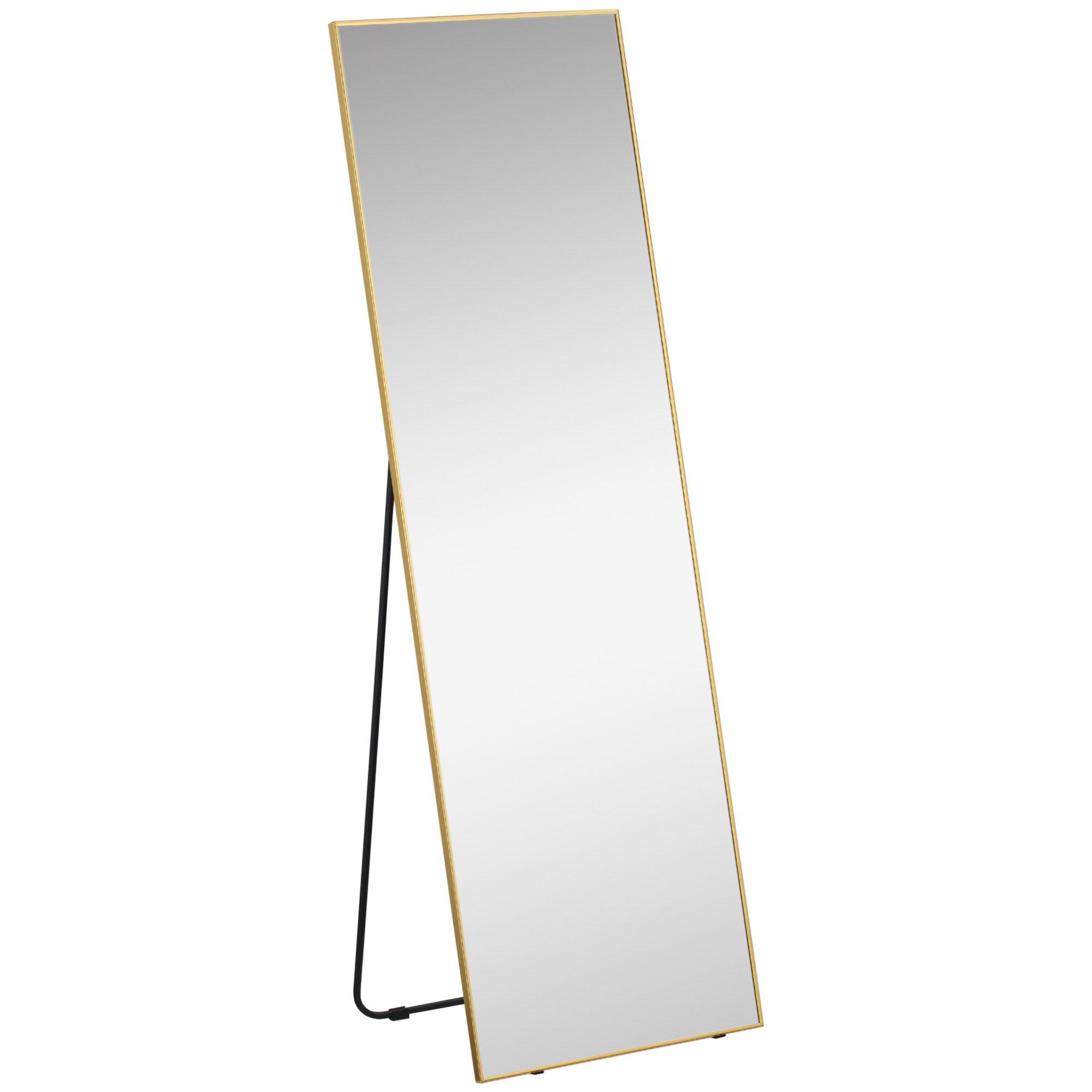 Full Length Mirror Wall Mounted Rectangle Dressing Mirror Hallway