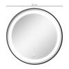 Kleankin LED Smart Bathroom Mirror Wall Mounted Round Vanity Mirror Lights thumbnail 4