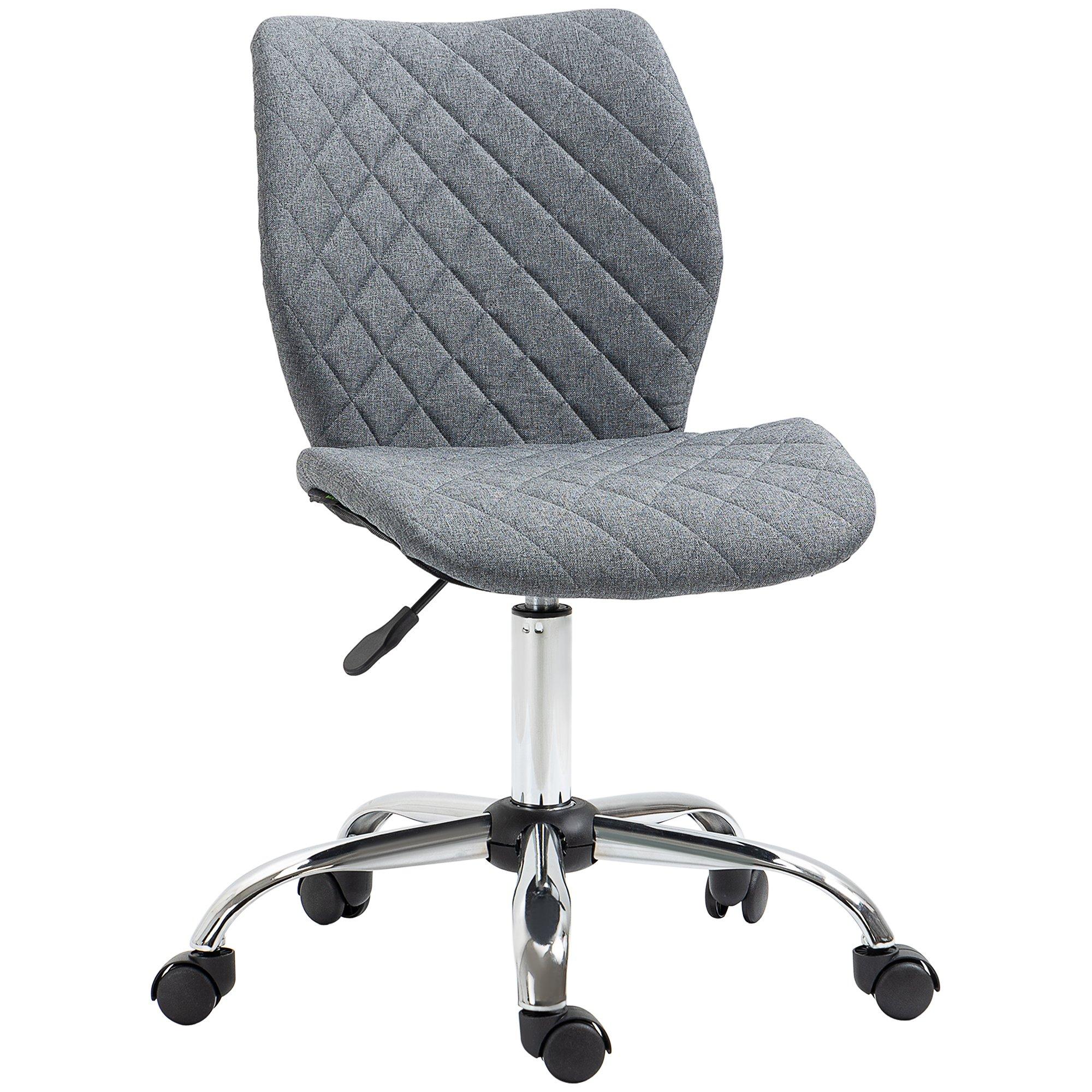Ergonomic Mid Back Office Chair Height Adjustable Home Office