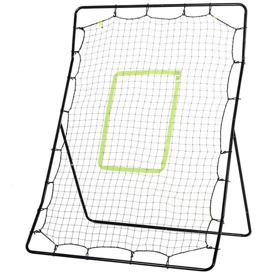 HOMCOM Rebounder Net Kids Adults Baseball Softball Training Aid Goal Play 1