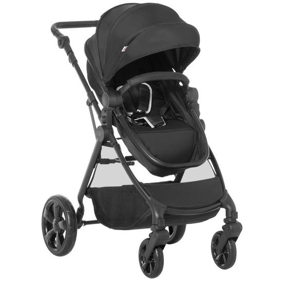 HOMCOM Foldable Travel Baby Stroller with Fully Reclining From Birth to 3 Years 1