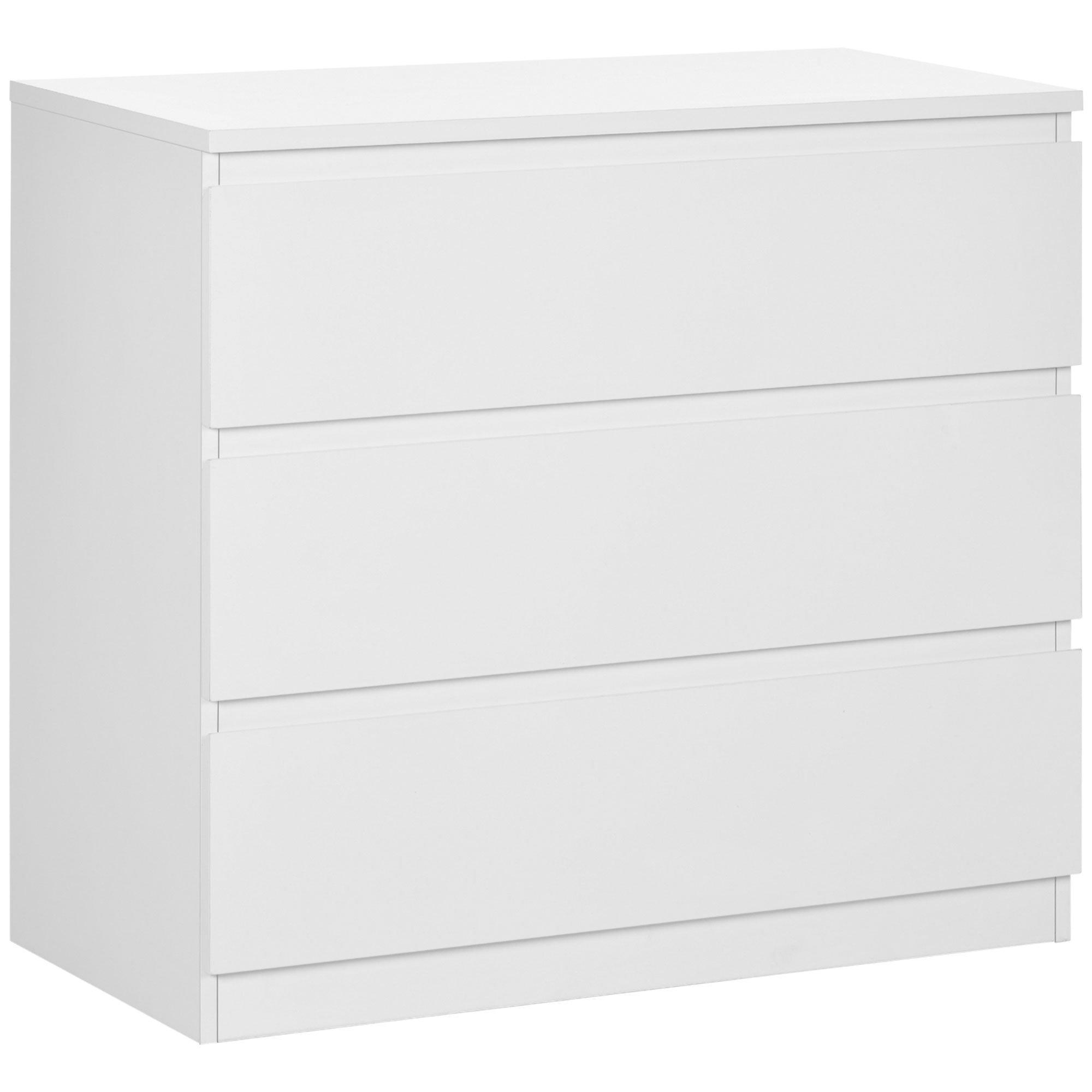 Chest of Drawers 3 Drawer Dresser Storage Organiser for Bedroom