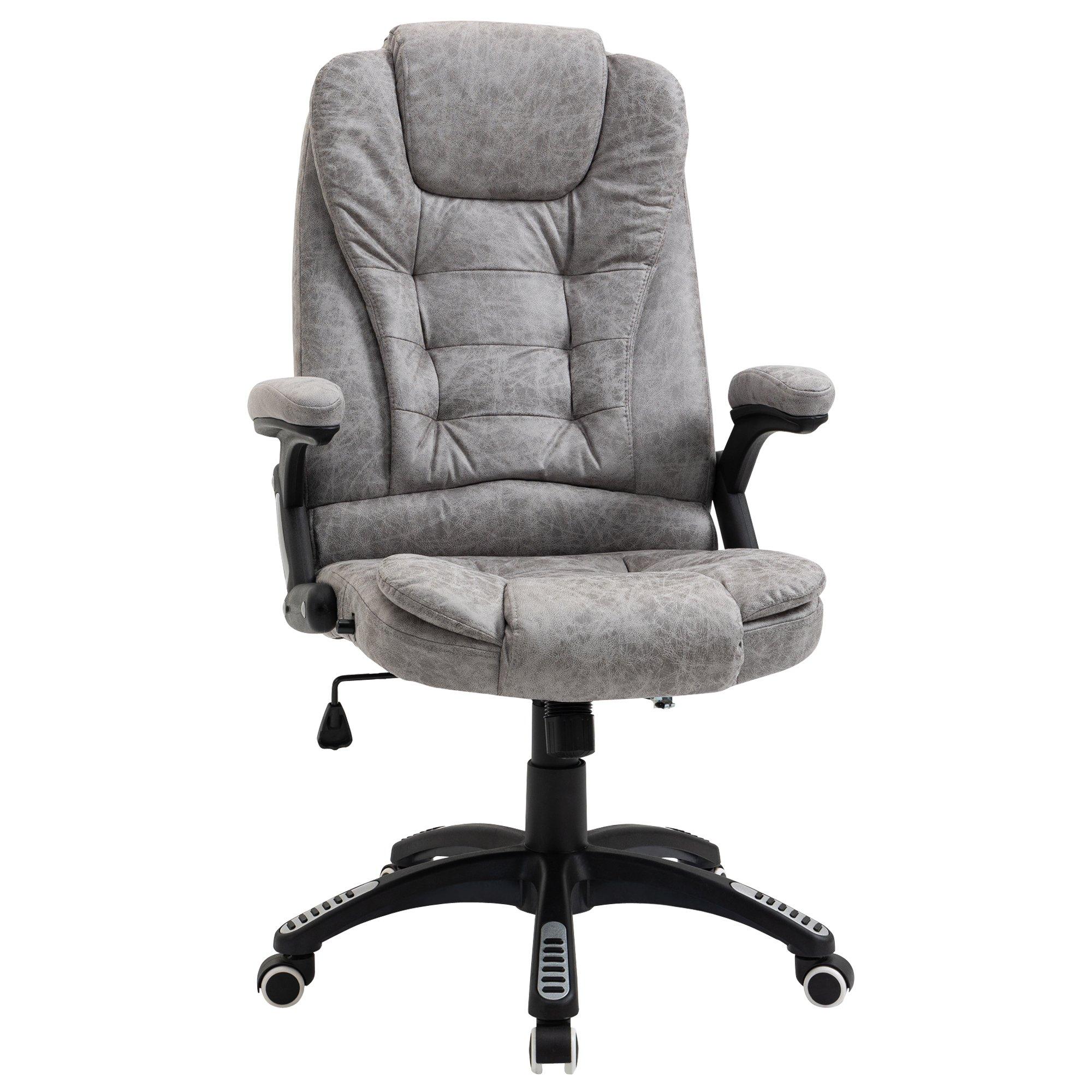 High Back Home Office Chair Computer Desk Chair with Arms Swivel Wheels