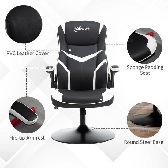 VINSETTO High Back Computer Gaming Chair Video Game Chair with Swivel 6
