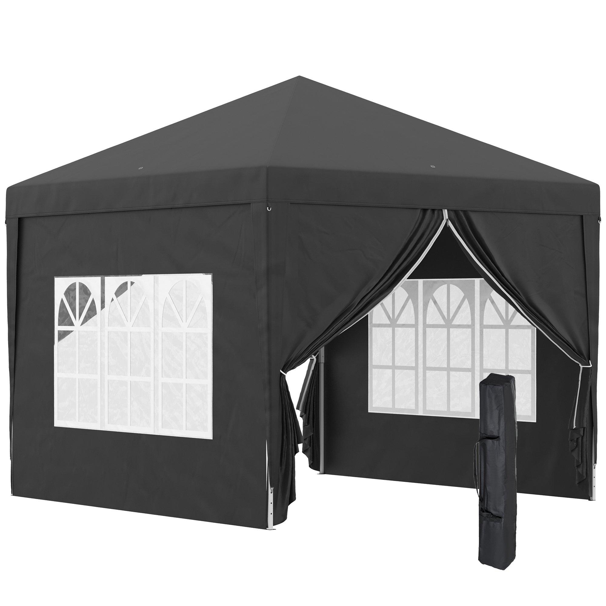 3mx3m Pop Up Gazebo Party Tent Canopy Marquee with Storage Bag