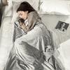 HOMCOM Flannel Fleece Blanket for Sofa Blanket for Bed thumbnail 3