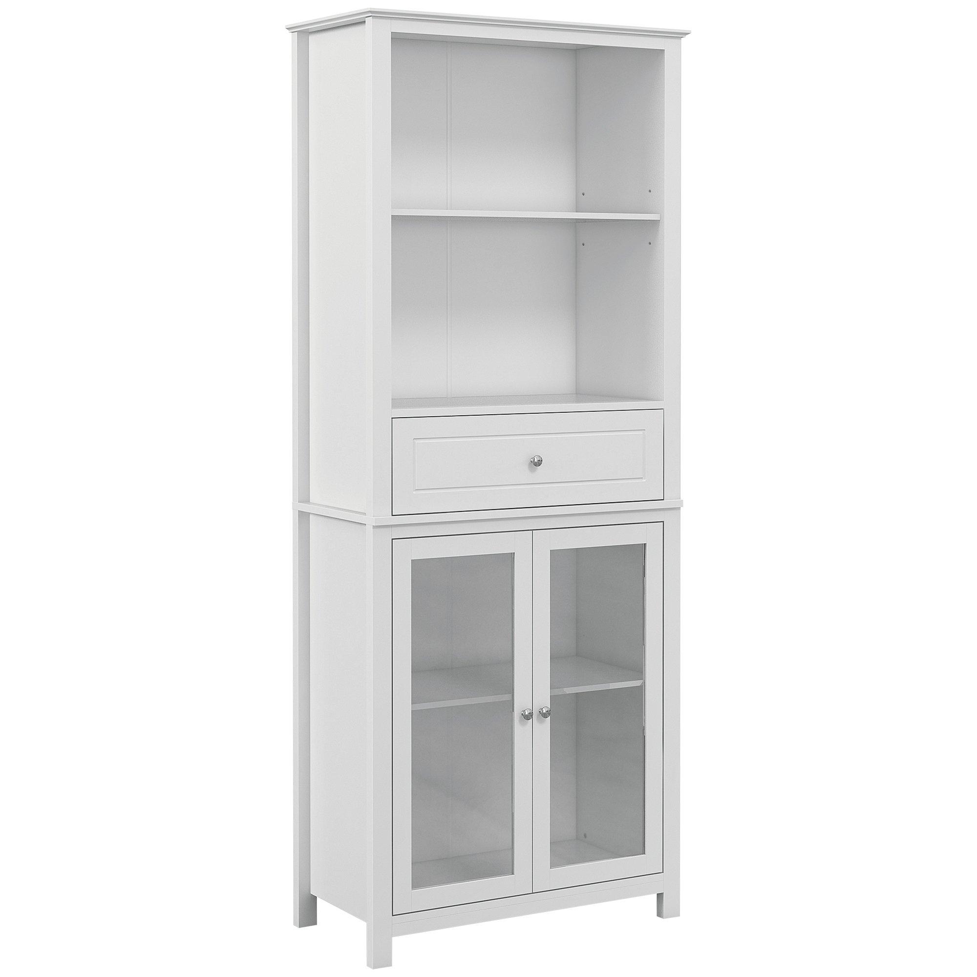 Freestanding Kitchen Cupboard Pantry Storage Cabinet for Dining Room