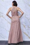 Danaya Art Deco Sequin Evening Blouson Dress thumbnail 4