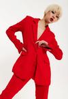 House of Holland Red Block Colour Pleat Blazer thumbnail 4