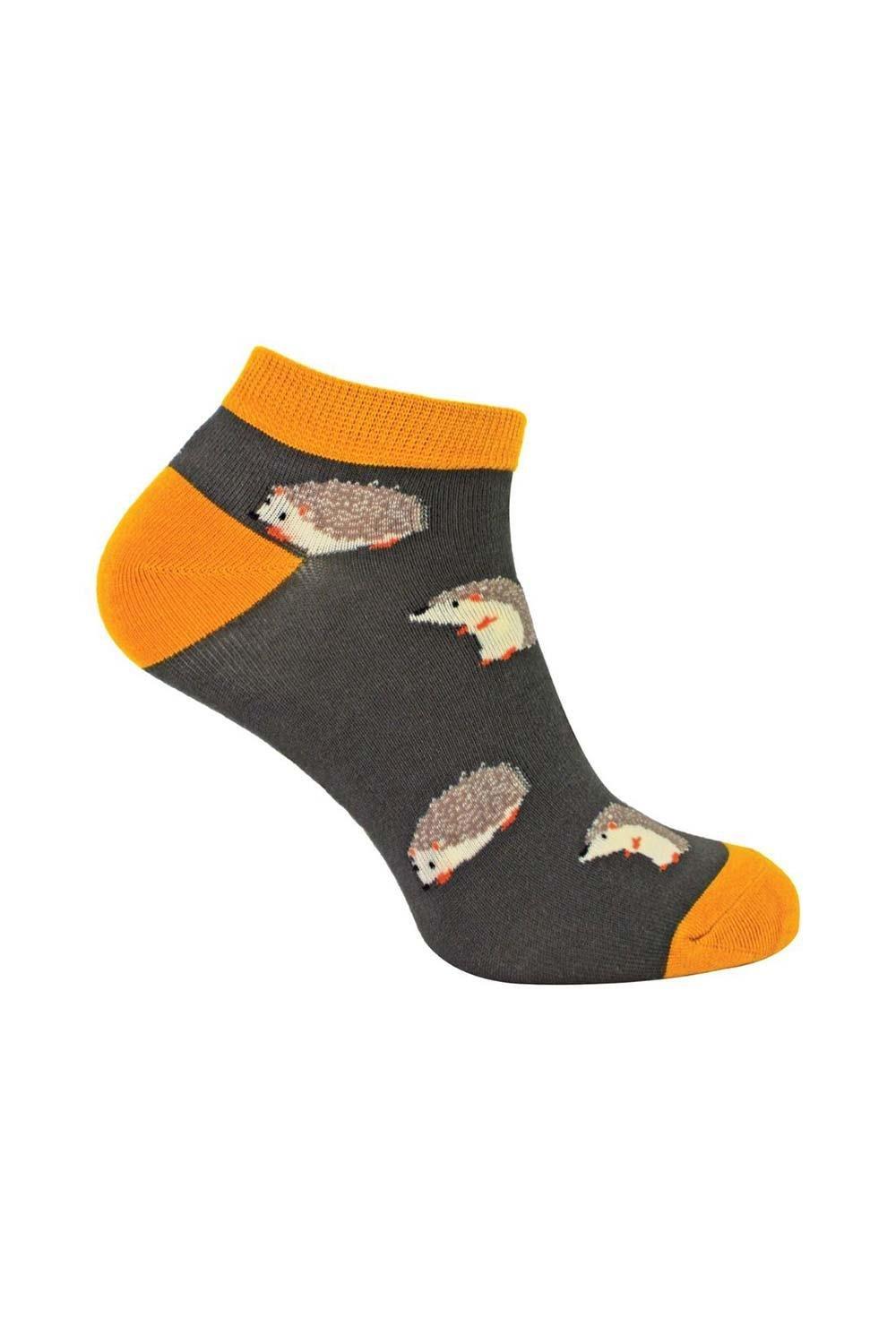 Soft Breathable Bamboo Animal Themed Low Cut Sneaker Socks