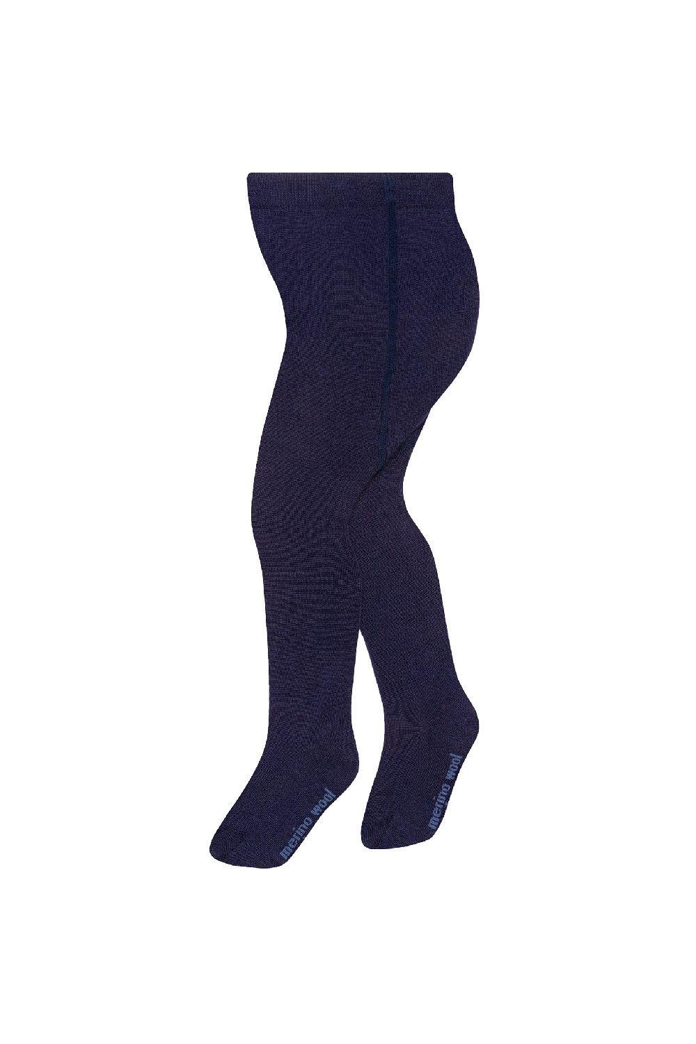 1 Pair Merino Wool Ribbed Design Cosy Warm Tights for Winter
