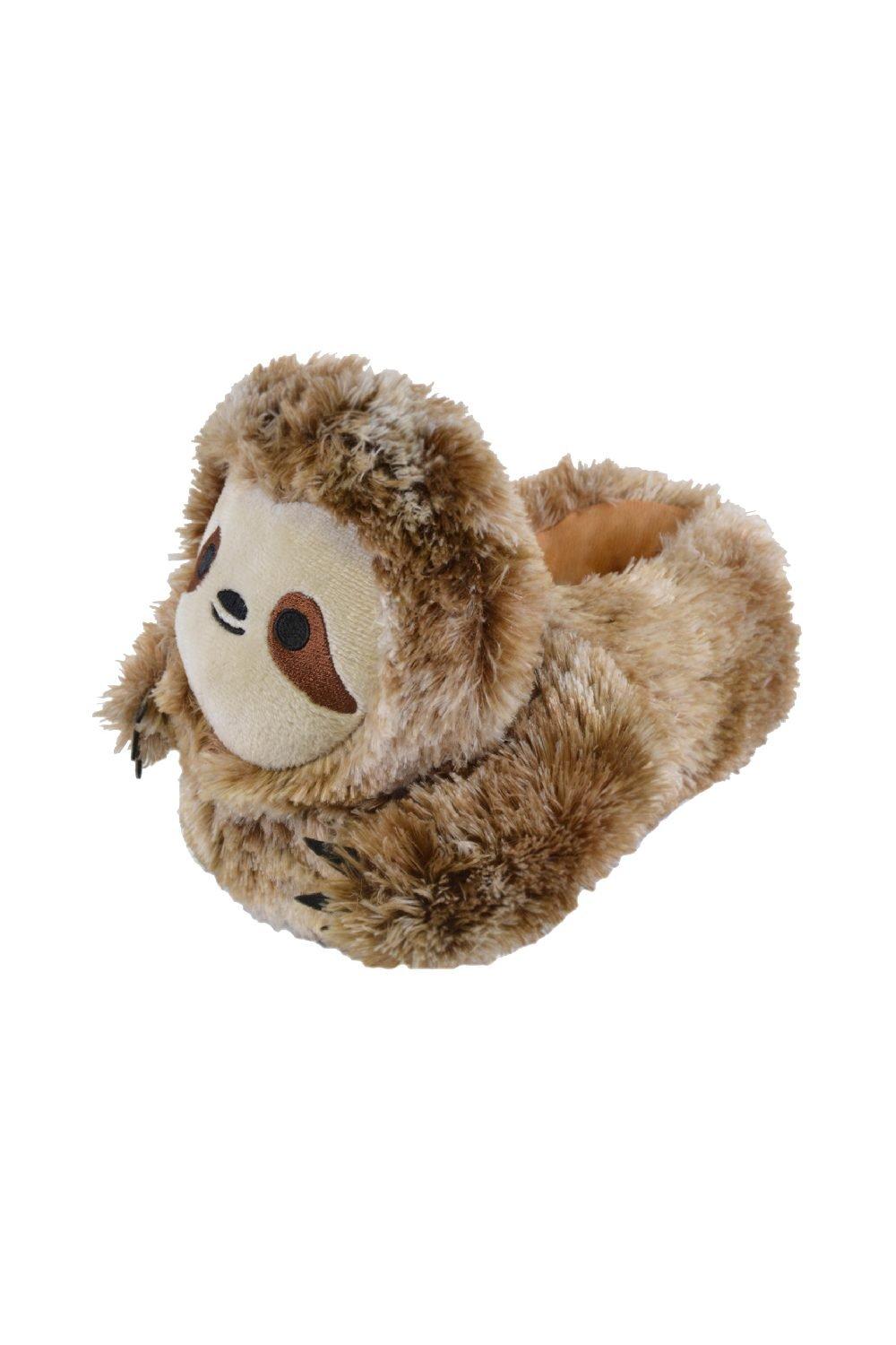 Plush Novelty 3D Sloth Slippers Great Christmas Gift