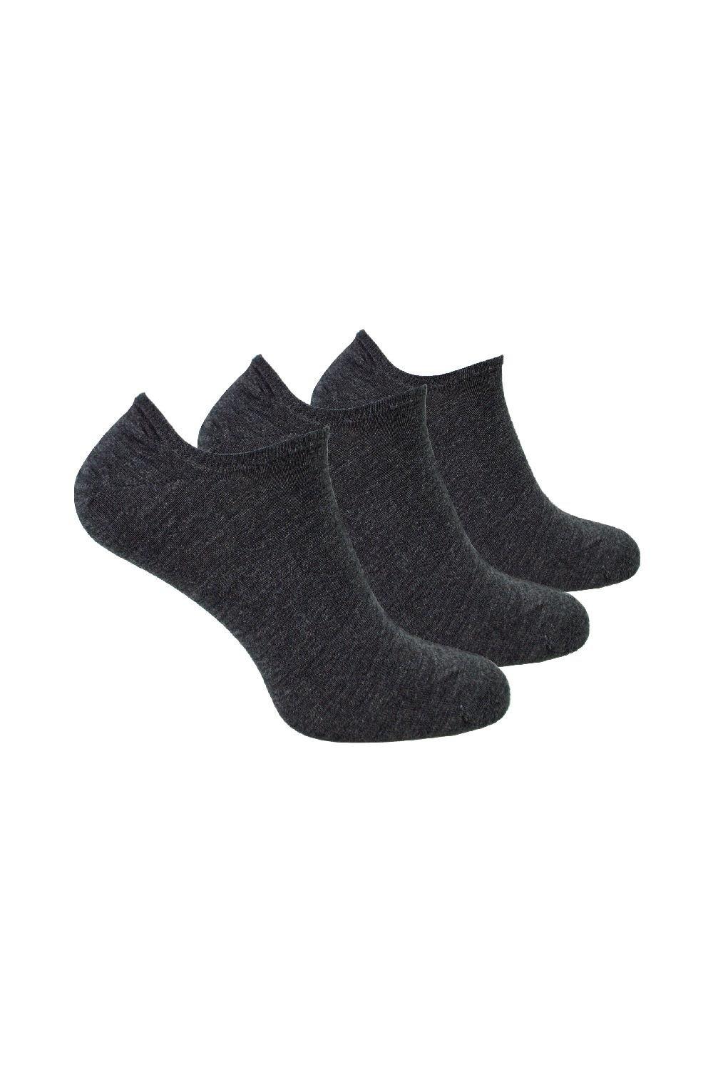 3 Pairs Merino Wool Invisible Lightweight Low Cut Wool Socks