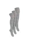 Steven 3 Pairs Extra Long Thigh High Over The Knee Wool Socks thumbnail 1