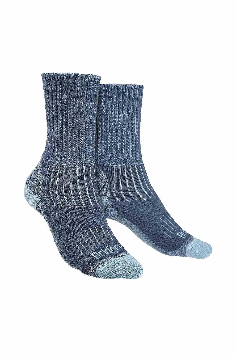 Hiking Outdoor Midweight Merino Wool Cushioned Boot Socks