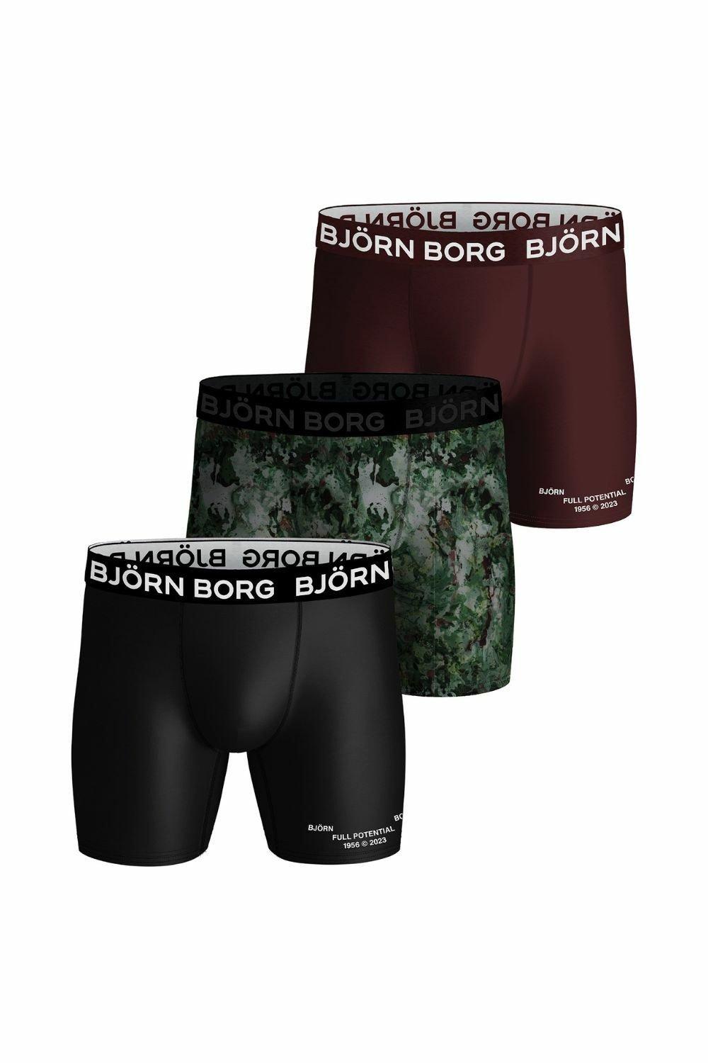 3 Pack Soft Breathable Performance Boxer Briefs
