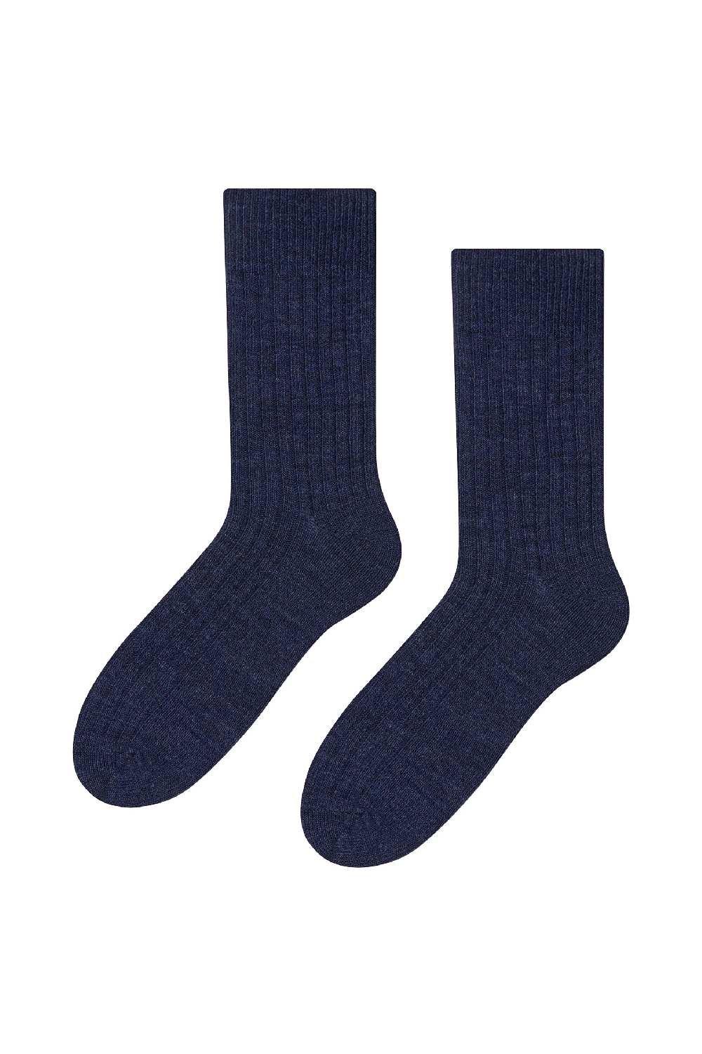 Alpaca Wool Socks for Winter Knitted Crew Boot Socks