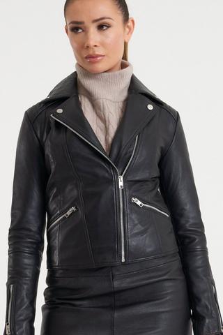 Petite Leather Jacket