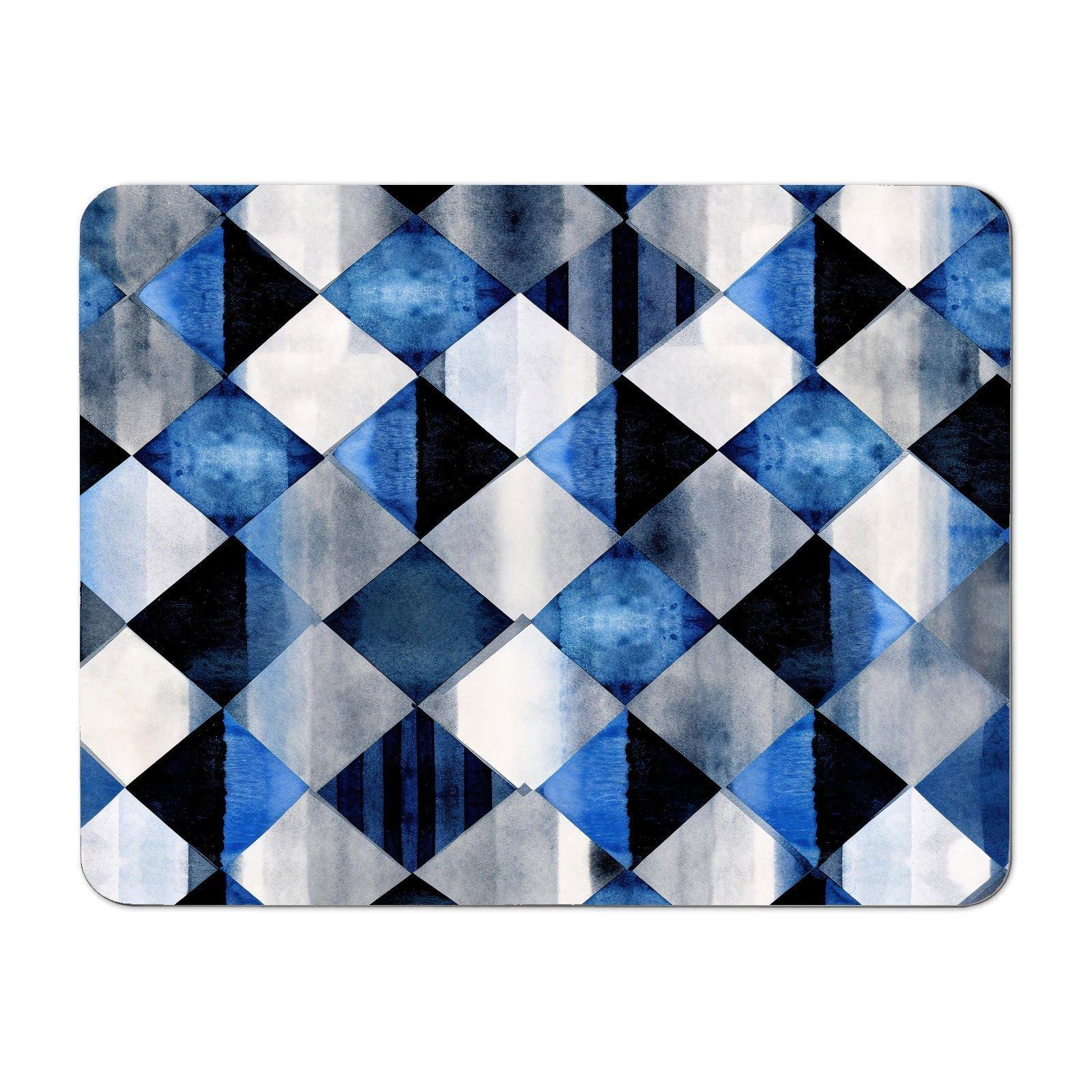 Square Checkered Pattern Placemats