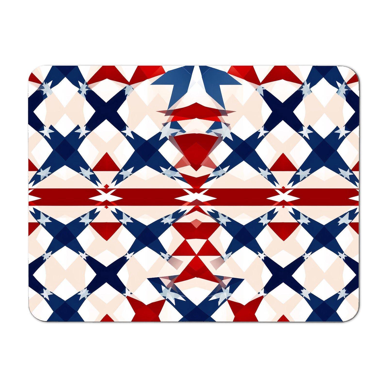 American Flag Abstract Pattern Placemats