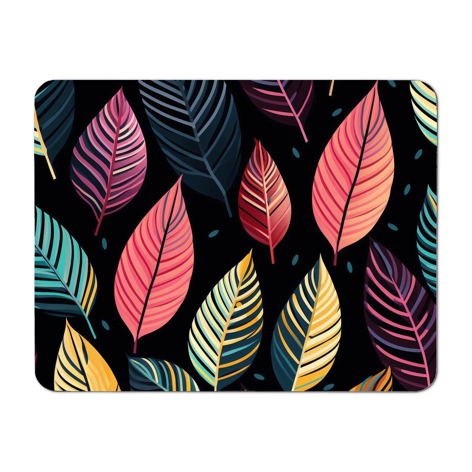 Colourful Leaves Pattern Placemats