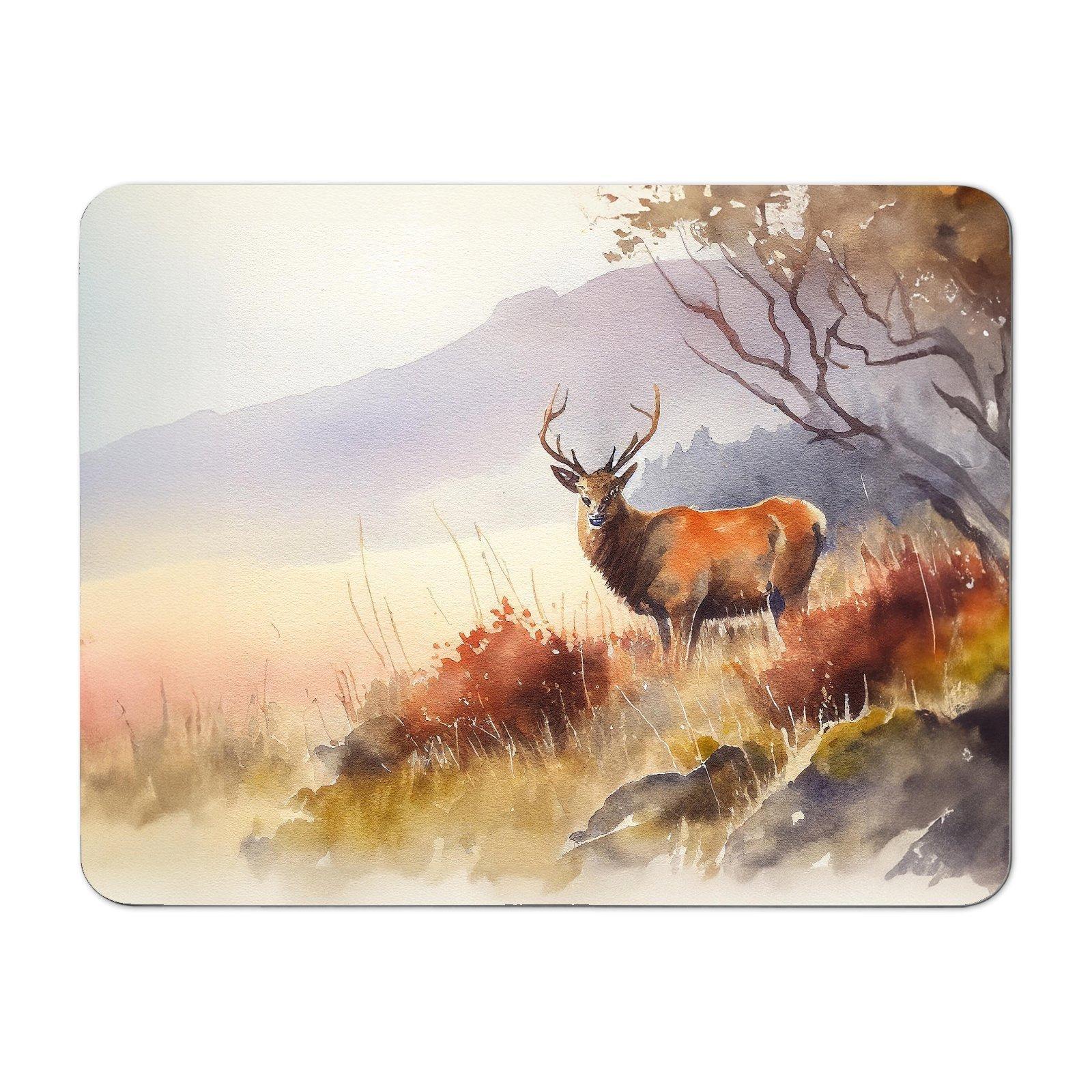 Stag Deer Water Colour Placemats