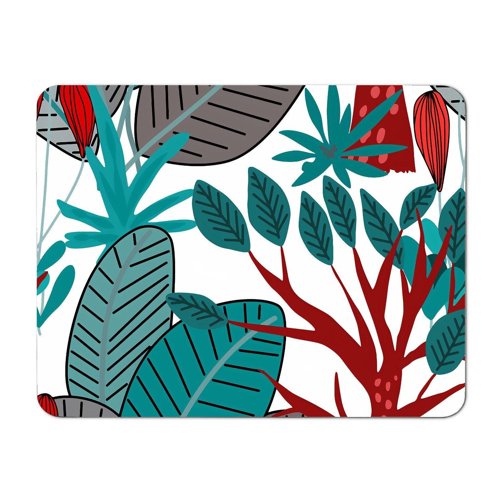 Jungle Exotic Summer Tropical Leaves Placemats