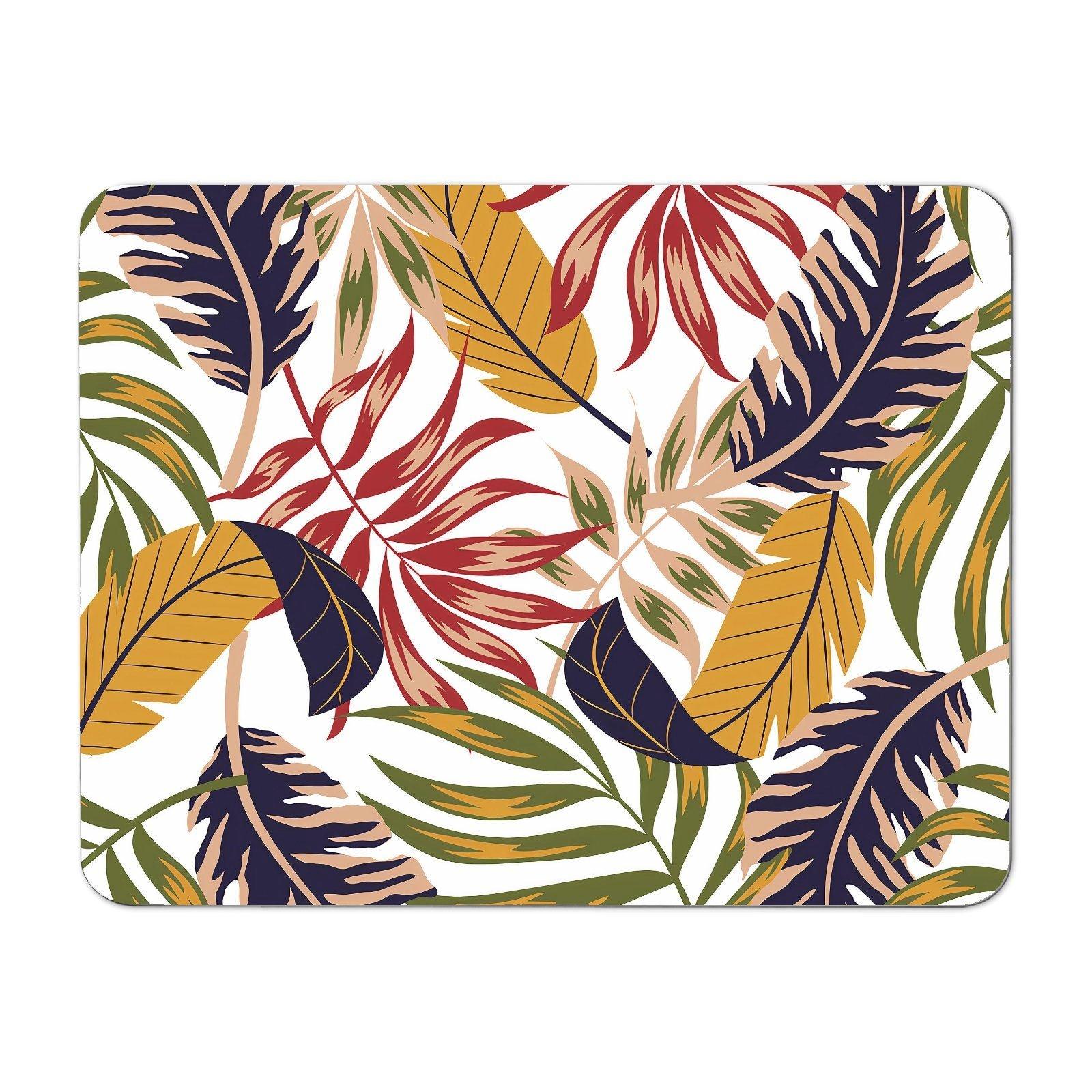 Hawaiian Style Jungle Leaves Placemats