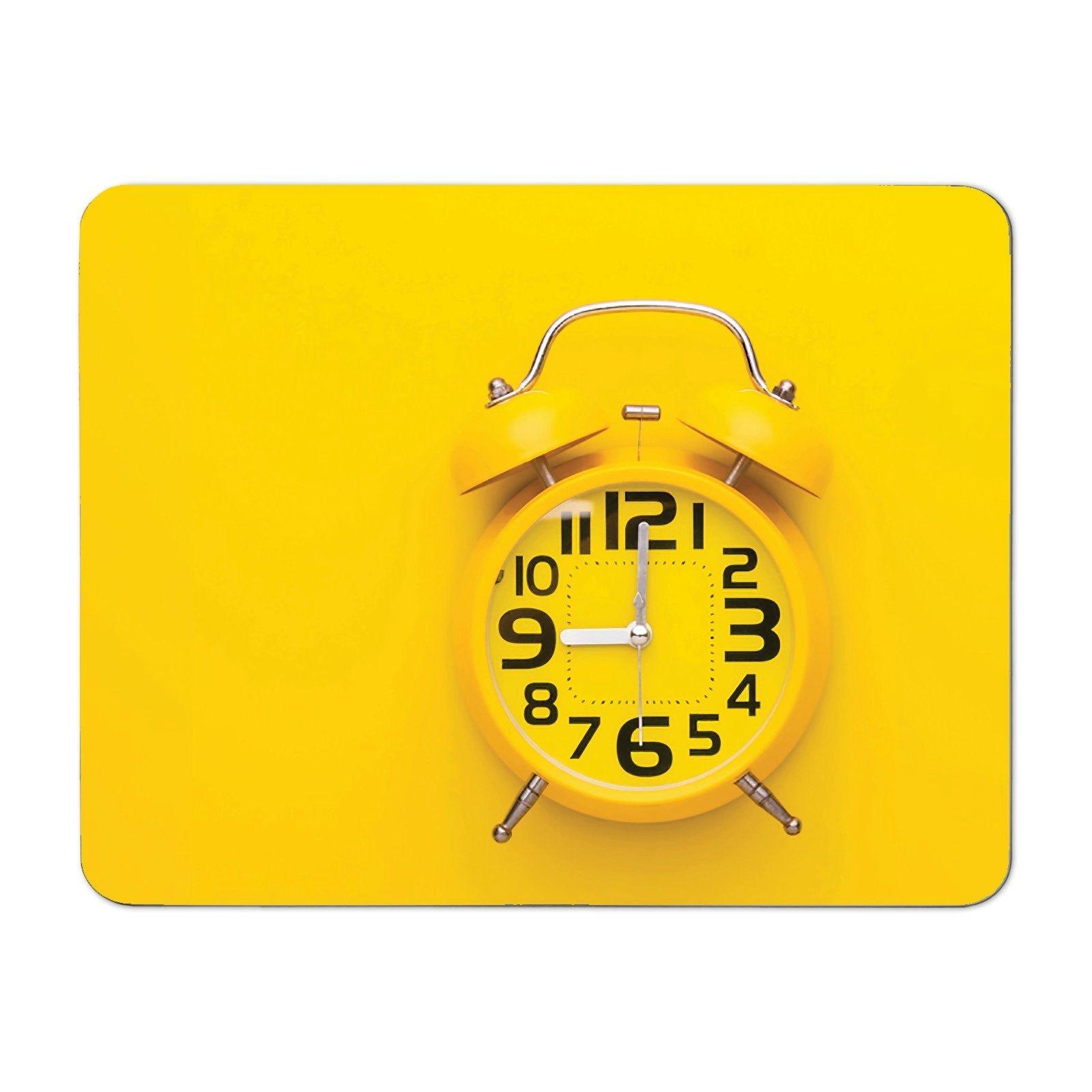 Yellow Alarm Clock Placemats