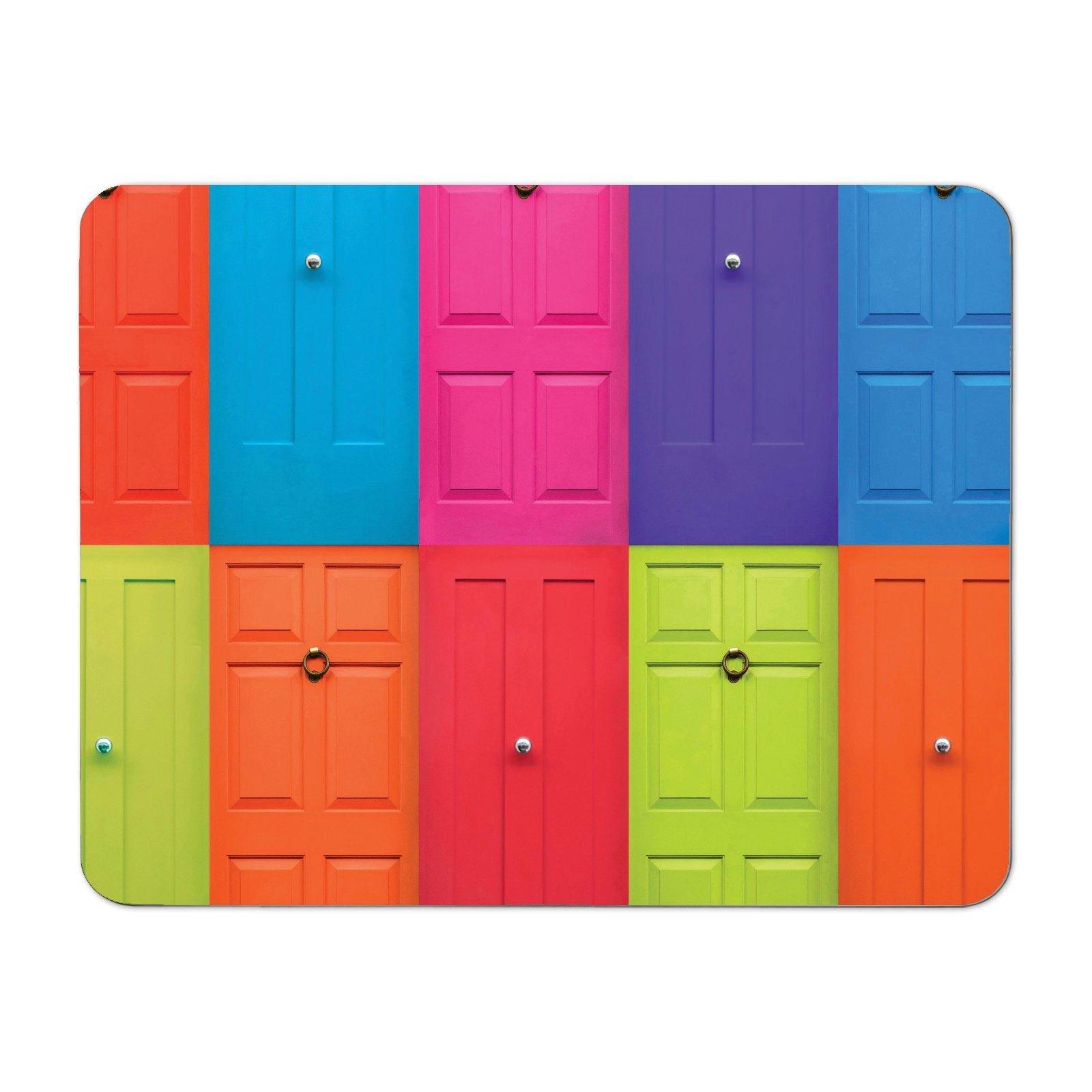 Colourful English Doors Placemats