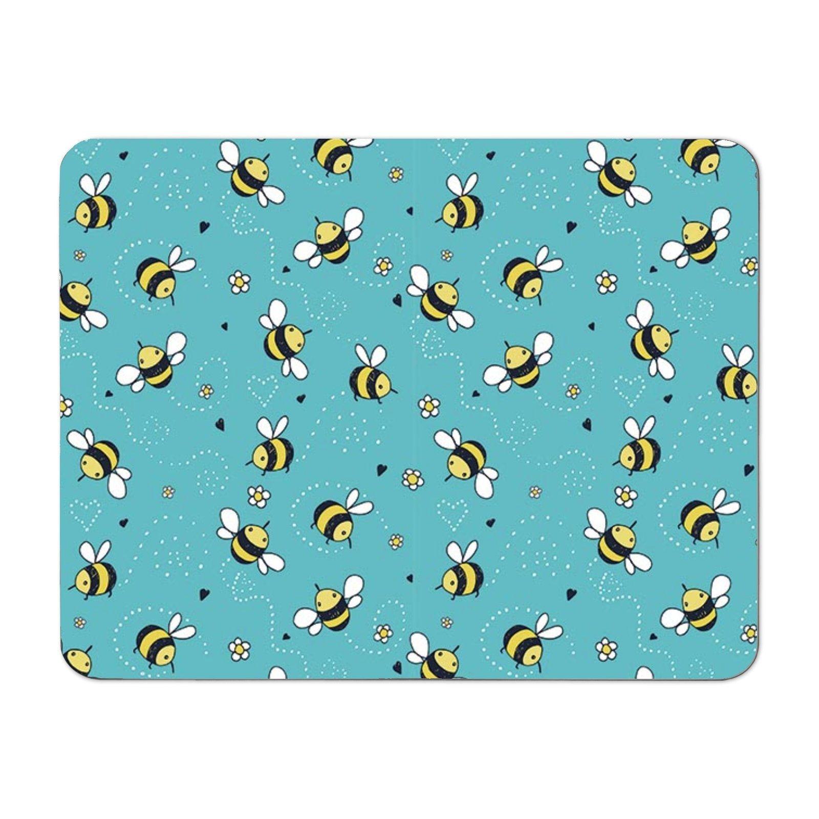 Hand Drawn Busy Bees Placemats