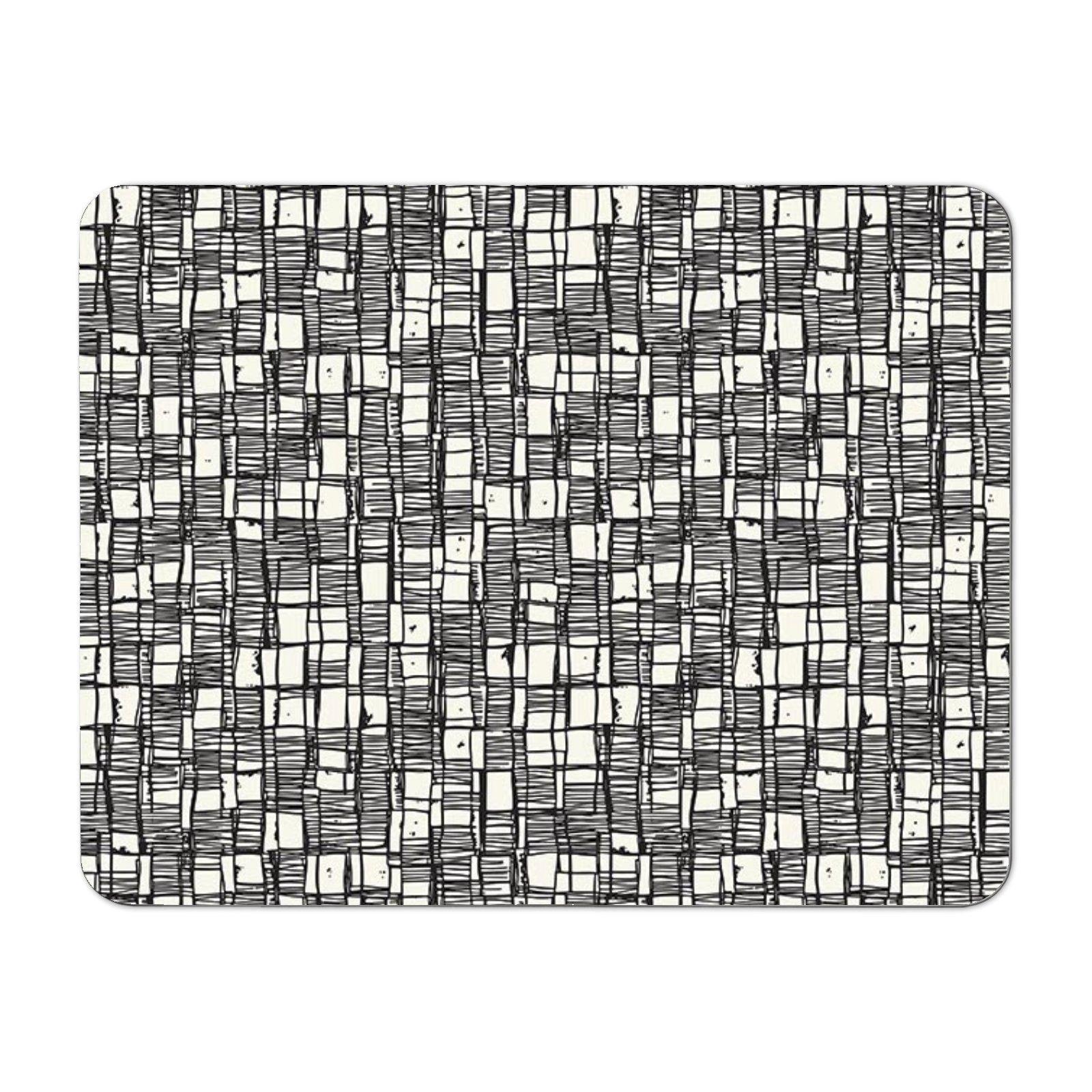 Irregular Sketched Block Textured  Placemats